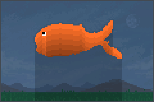 Very good fish Pixel Art