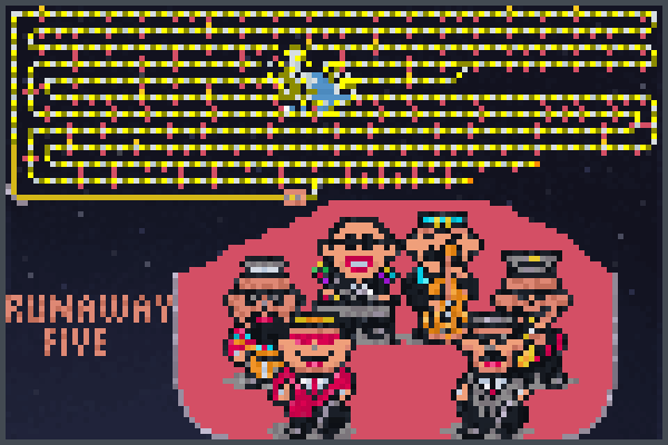 runaway 5 Pixel Art