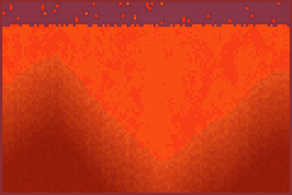 el volcan XD mi Pixel Art