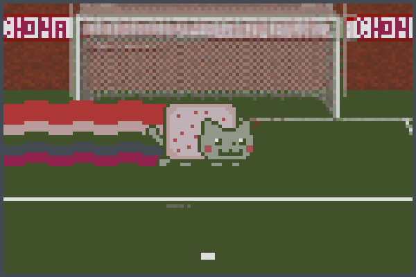 nyan cat ohio  Pixel Art