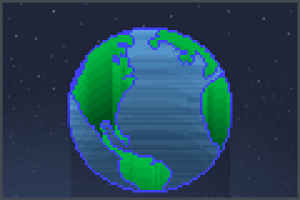 tierra XD su pa Pixel Art