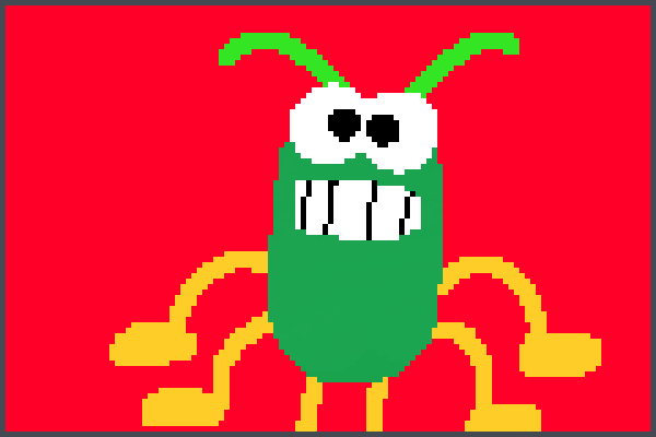 Leggy Bug Pixel Art