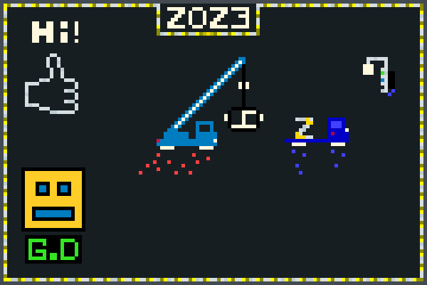 2023 > 2024 Pixel Art