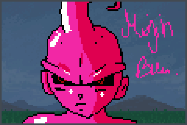 m a j i n  b u  Pixel Art