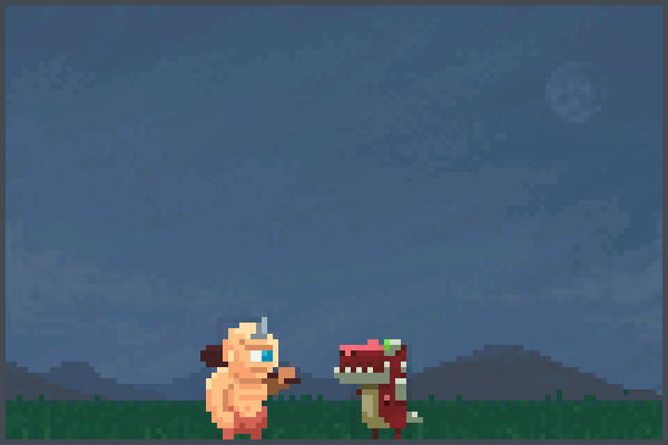 CyclopsvsMeRex Pixel Art