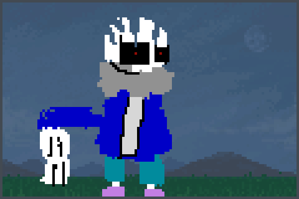 insanty sans Pixel Art