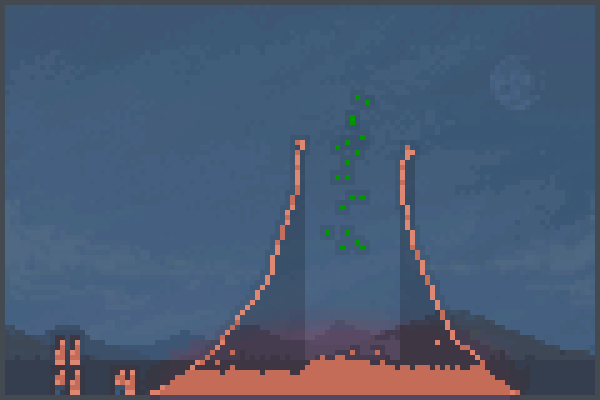 volcano(v,2) Pixel Art