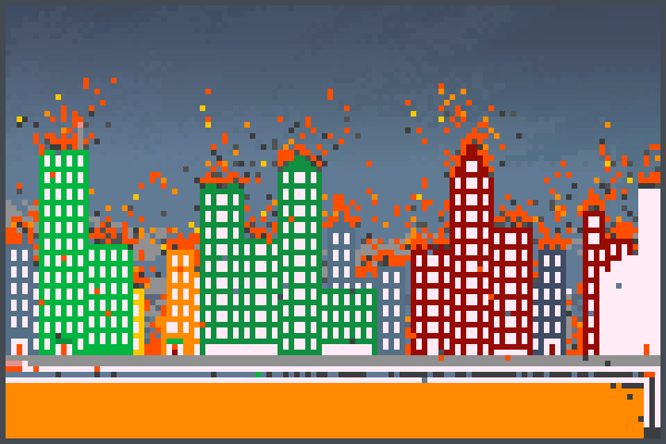 Ur city is gay Pixel Art