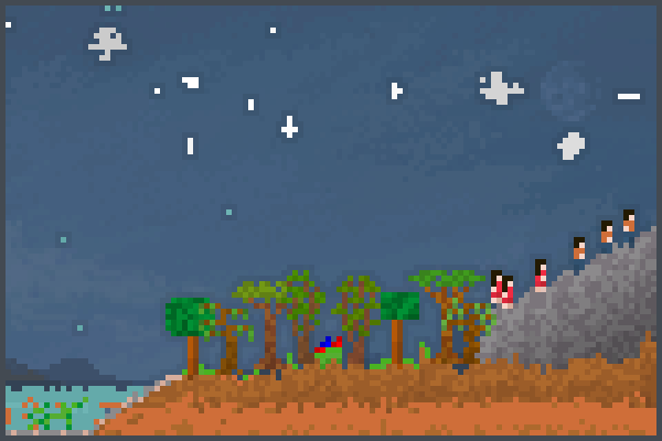 teste de xeno Pixel Art