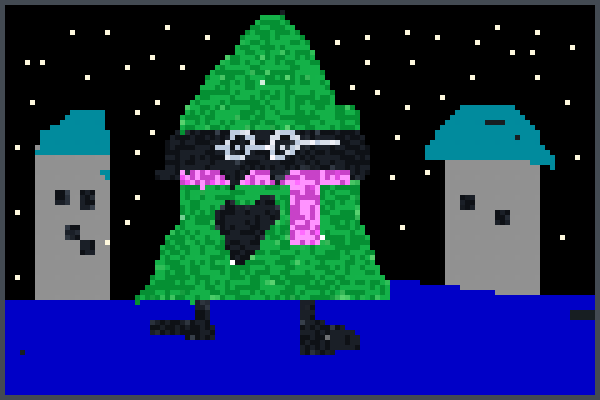 ralsei deltarun Pixel Art