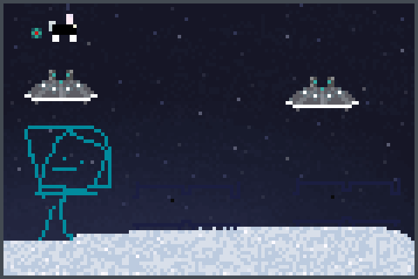 Stick moon base Pixel Art