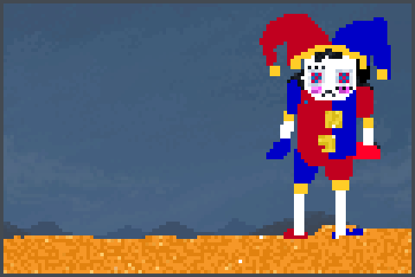 digital circus  Pixel Art