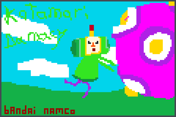 katamari damacy Pixel Art