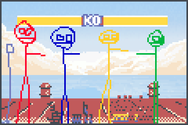 4 Player Do800 Pixel Art