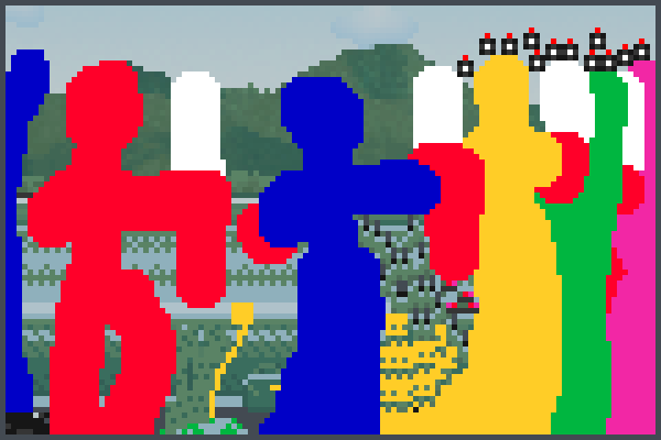 PowerRangers Pixel Art