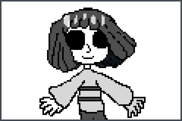 core frisk Pixel Art