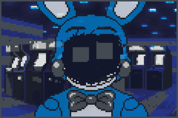 bonnie destruid Pixel Art