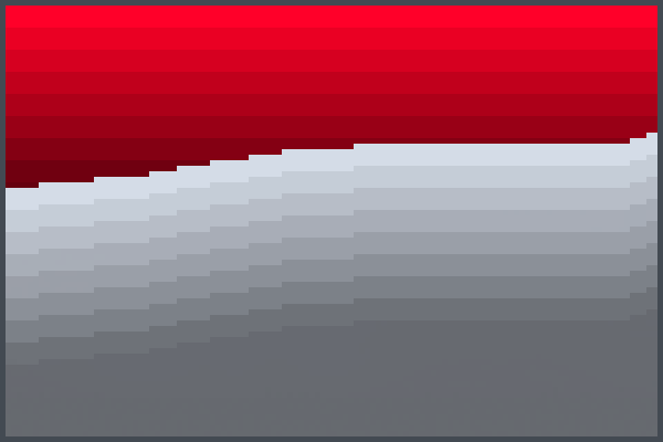 rojo y blanco Pixel Art