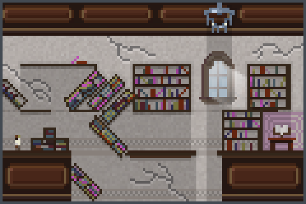 Books Thel7280 Pixel Art