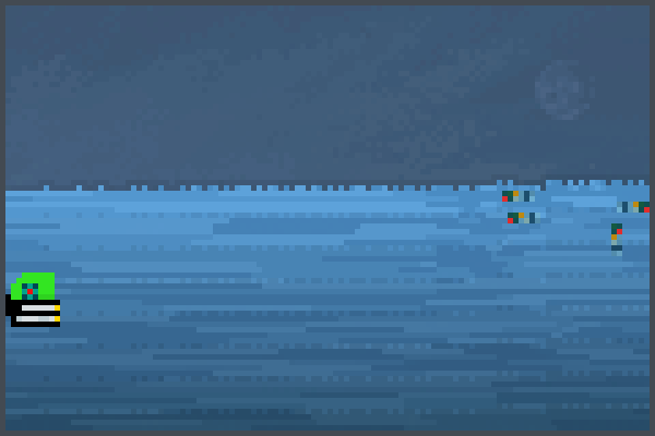 Submarine Ri80 Pixel Art