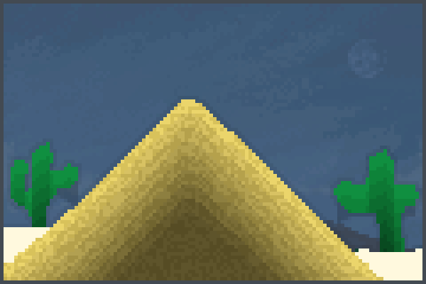 prymide of Giza Pixel Art