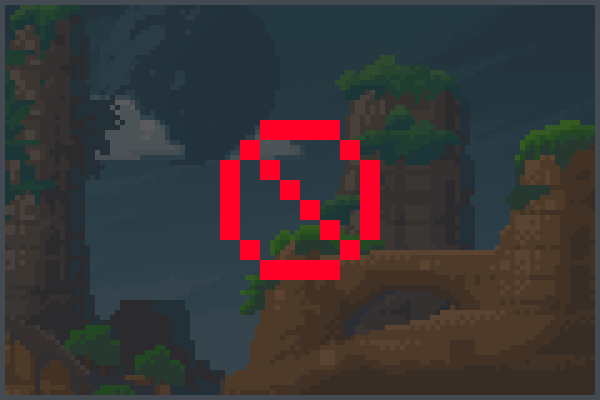 Block Button Pixel Art