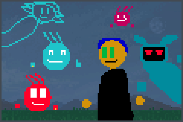 give fanart Pixel Art