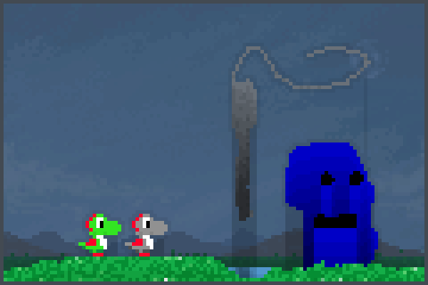 Yoshi Sea 3is Pixel Art