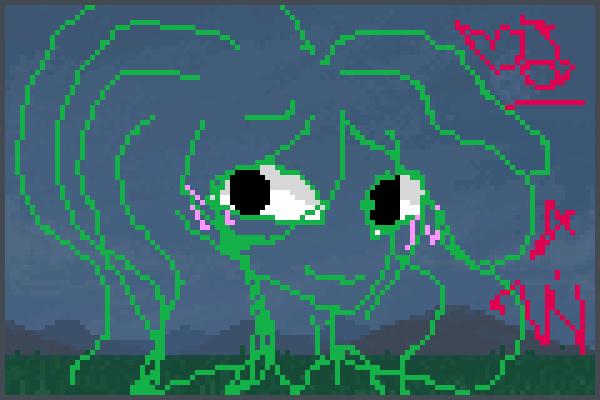 jade the jellyf Pixel Art