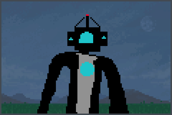 titan cameraman Pixel Art