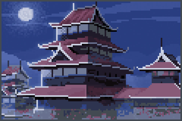 a backgound  Pixel Art