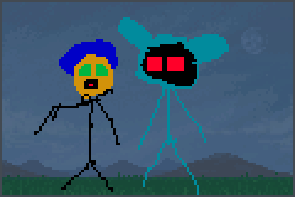 my brother have Pixel Art