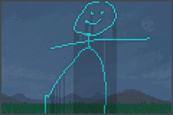 happy bd Pixel Art