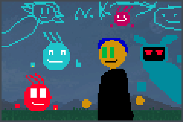 me and twist Pixel Art