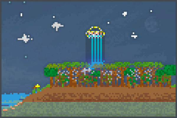 nuvem eletrica Pixel Art