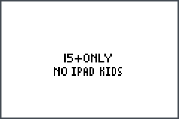 No dumb kids Pixel Art