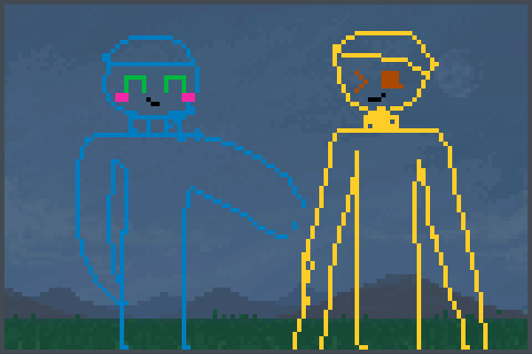 this is my bf Pixel Art