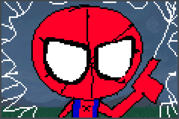 Spiderman Art!! Pixel Art