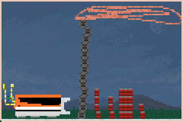 train boom 2 Pixel Art