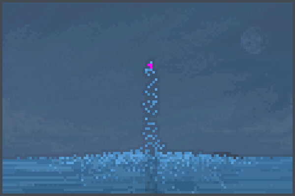 xd agua Pixel Art