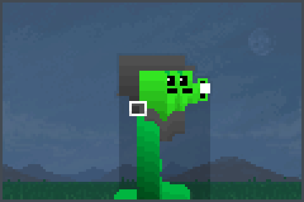 Gatling Pea 1 Pixel Art