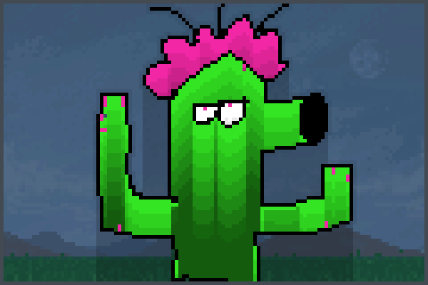 Pvz Cactus 3 Pixel Art