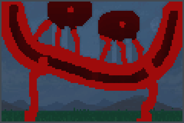 o mal 2 Pixel Art