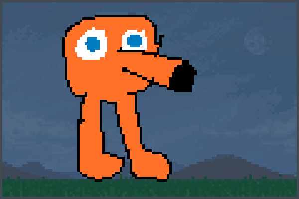 qbert i draw it Pixel Art