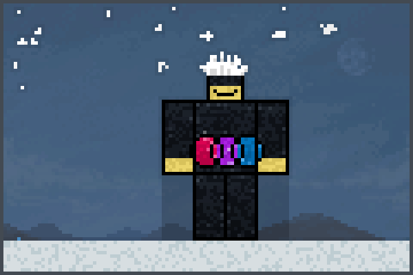 gojo roblox art Pixel Art