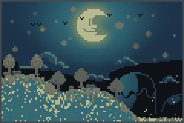 Crow Ridge Pixel Art