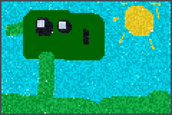 Peashooter Art1 Pixel Art