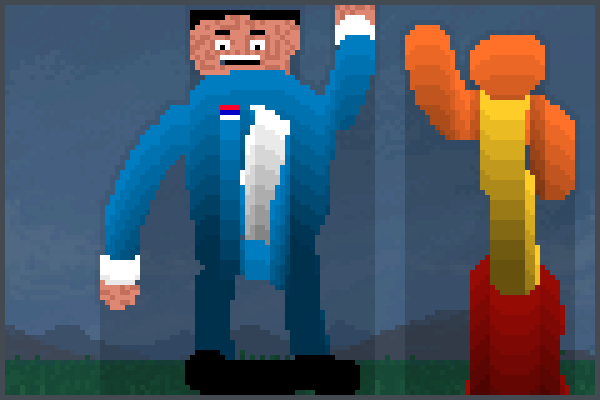 AmercDad Hai4 Pixel Art