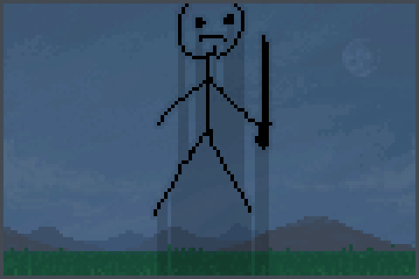 Stick Sword 1 Pixel Art