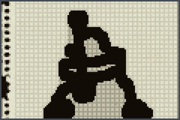 Draw Rider 1 Pixel Art